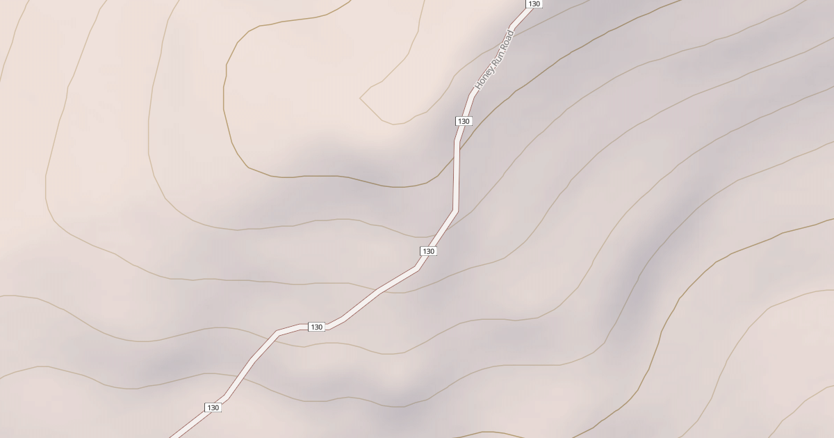 Map preview of Honey Run