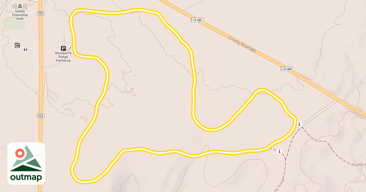 Map of Crossroads Loop