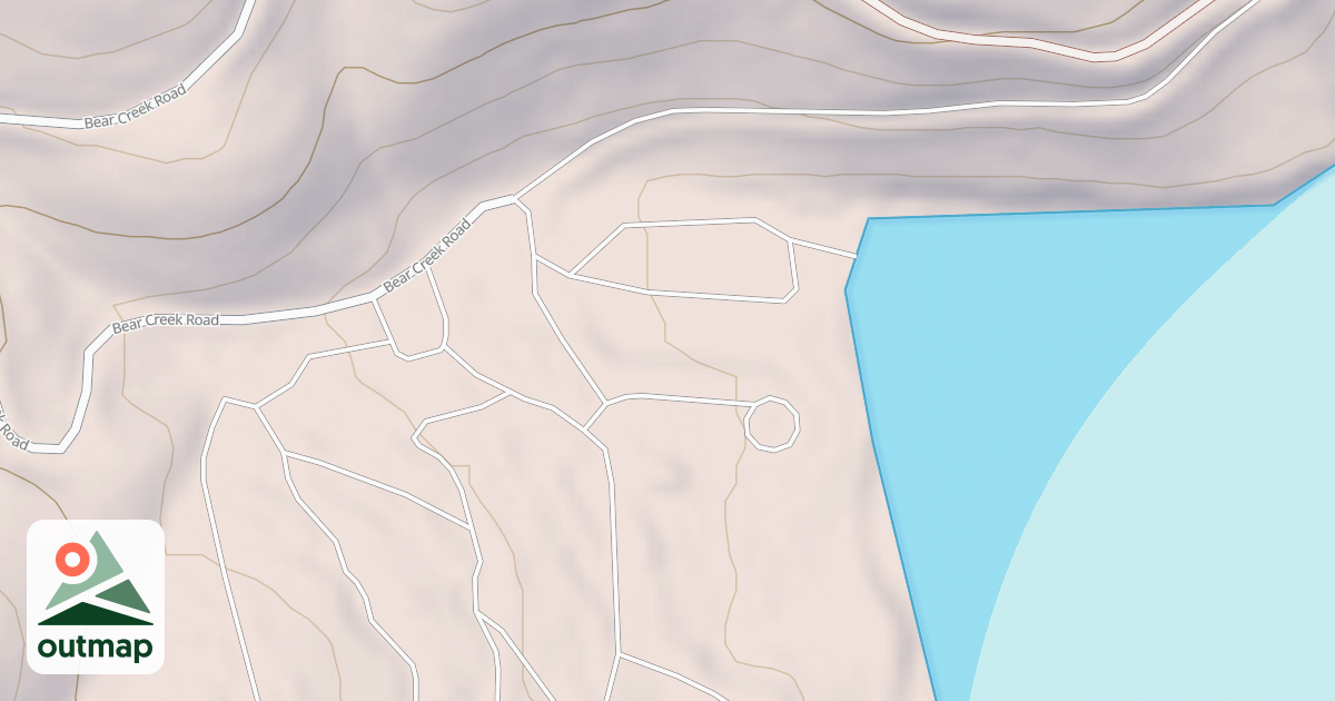 Map of CALAMITY CG DAY USE