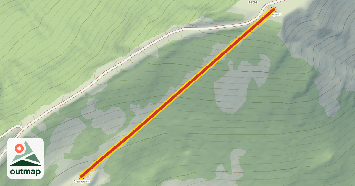 Map of Chargeau