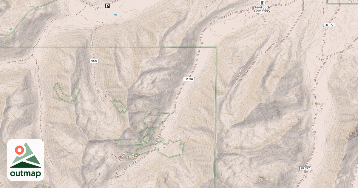 Map of BEAVER CREEK