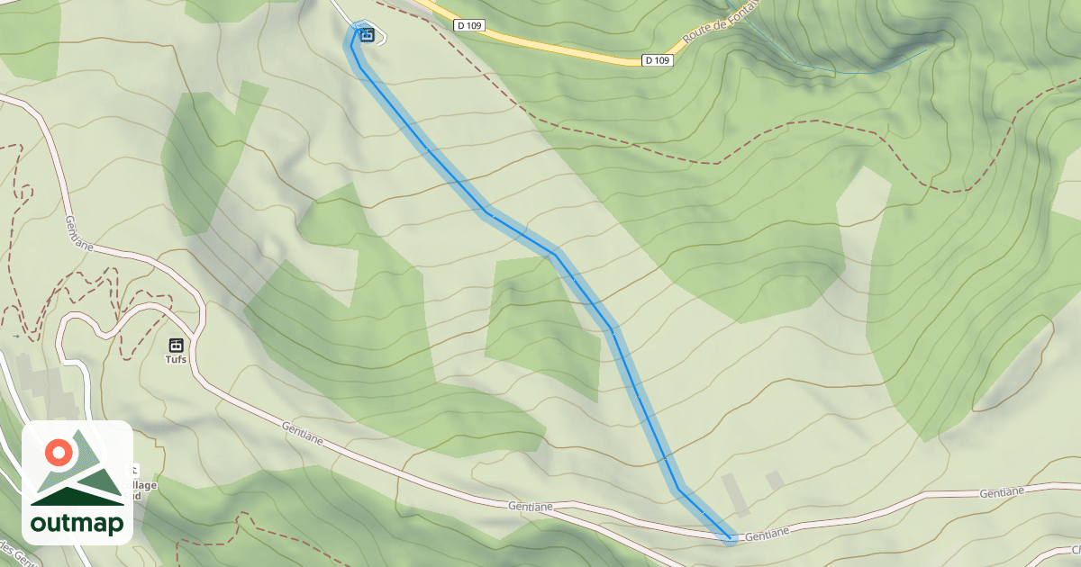 Map of Bergerie