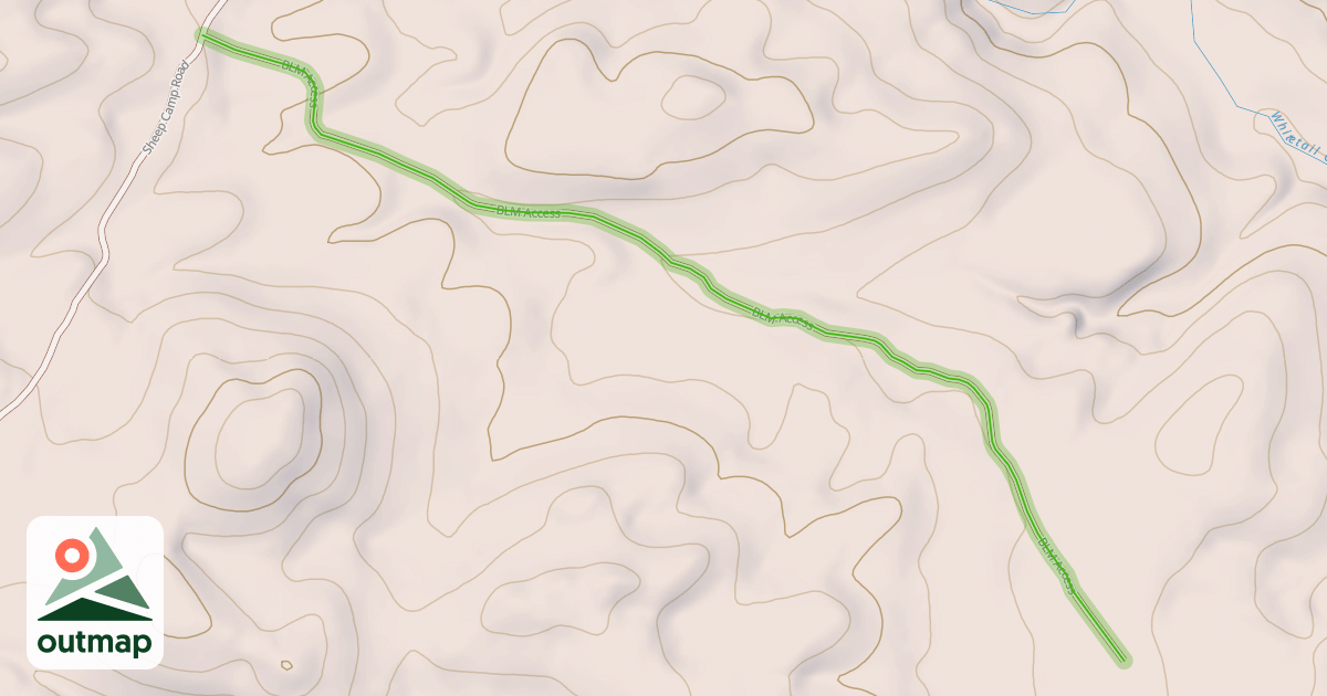 Map of BLM Access