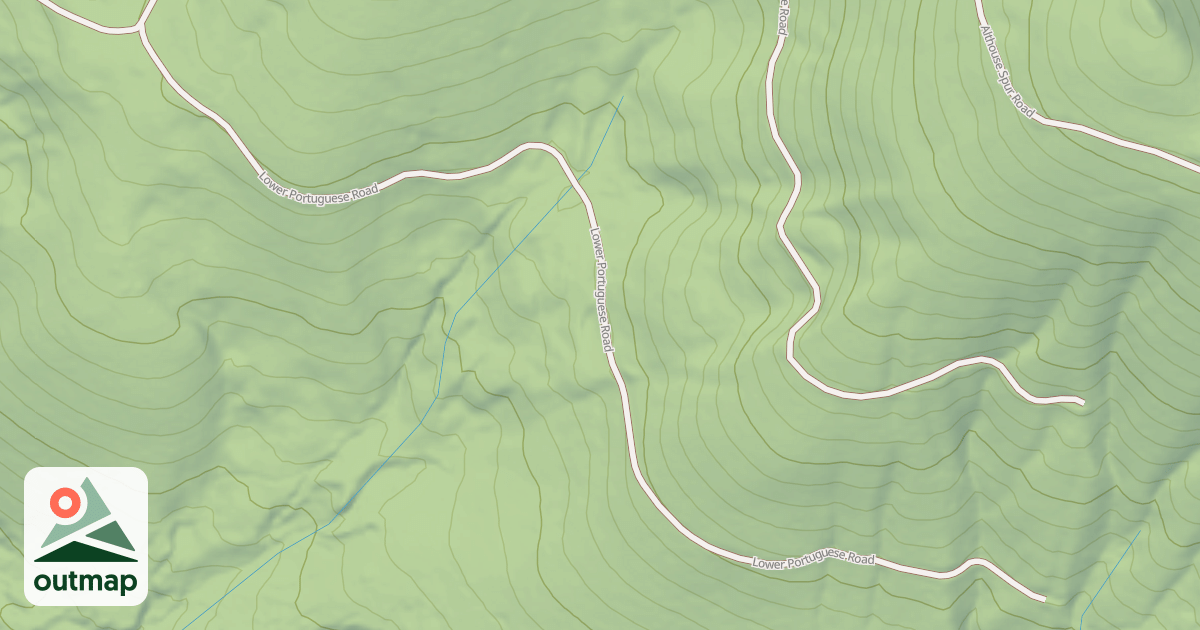 Map of LOWER PORTUGUESE