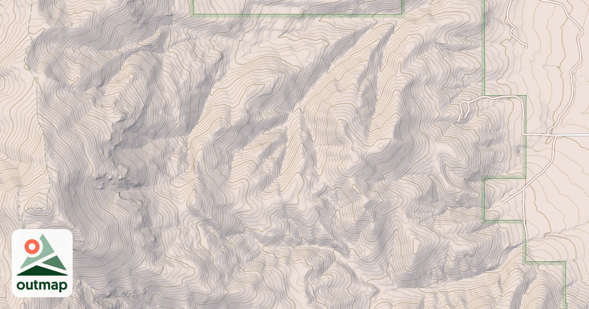 Map of BIG CREEK TO ROWLEY