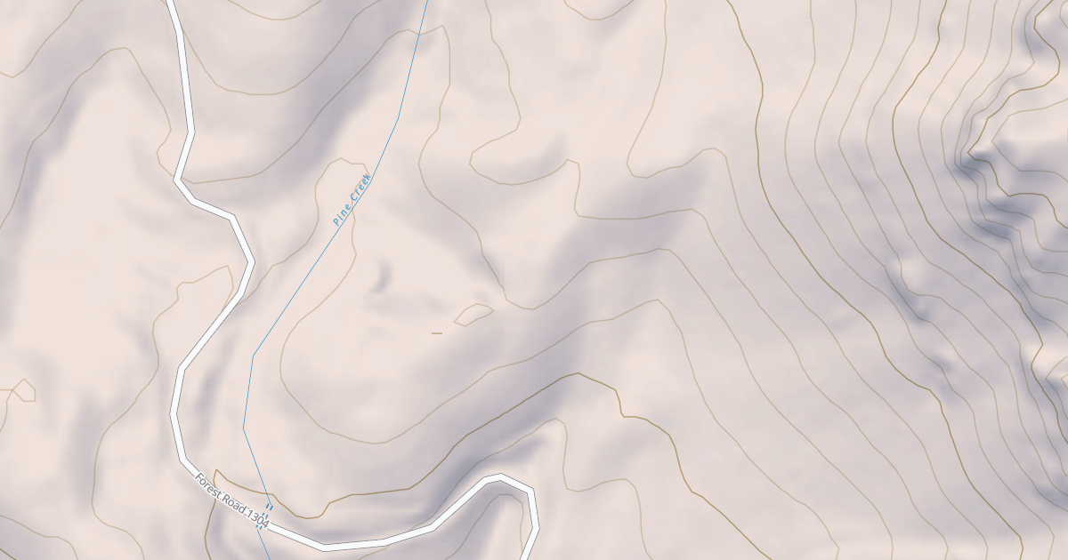 Map preview of USFS National Forest System Roads {E76BBECE-52B9-43A5-8A36-DAC403FD7CFB}