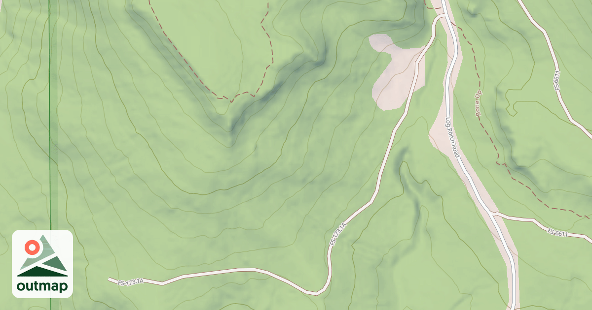 Map of BIG BEND BR 1A
