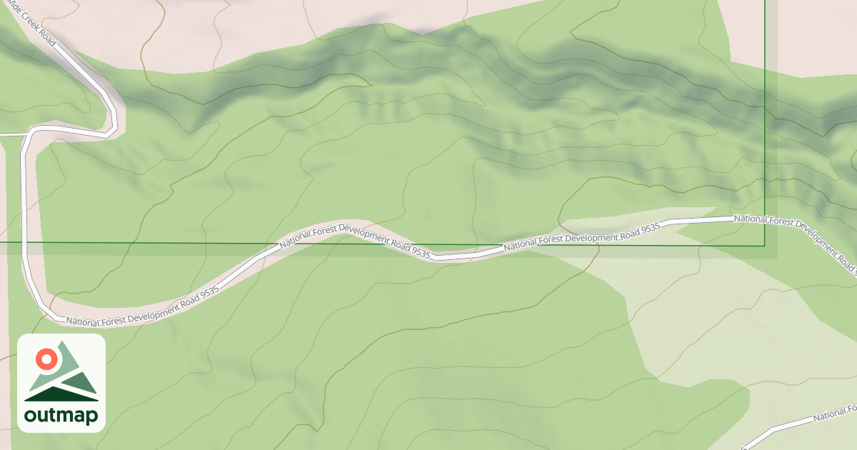 Map of IRON MTN ROAD