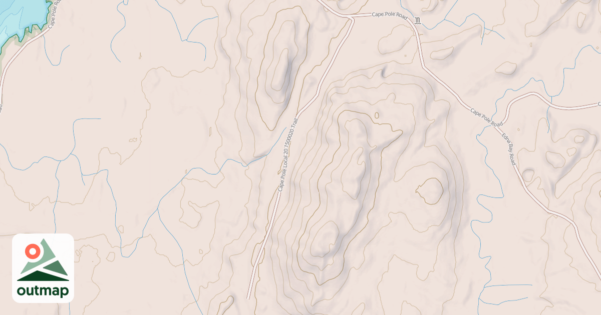 Map of Cape Pole Local 20  1500020