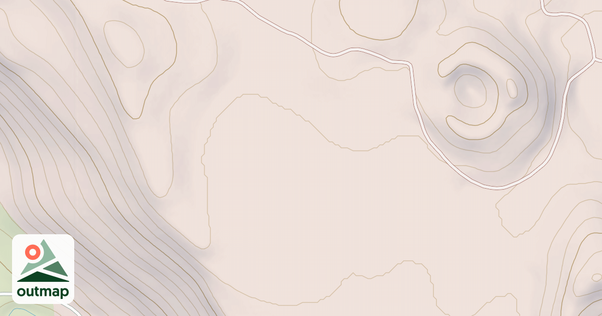 Map of CAVE RIDGE