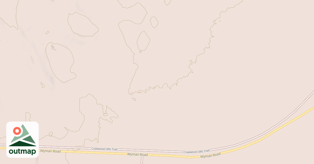Map of COALWOOD SPUR E