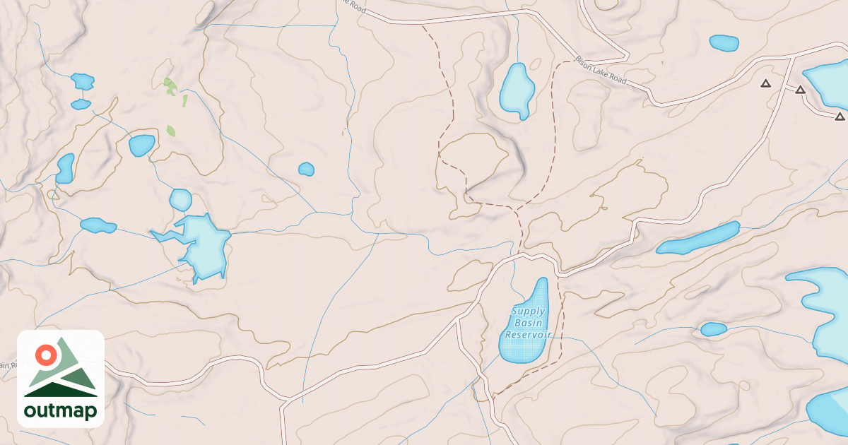 Map of BLAIR MOUNTAIN