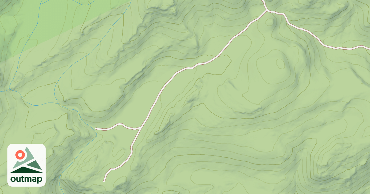 Map of USFS National Forest System Roads {BC48D45D-3E1D-4303-8731-140CE9B89354}