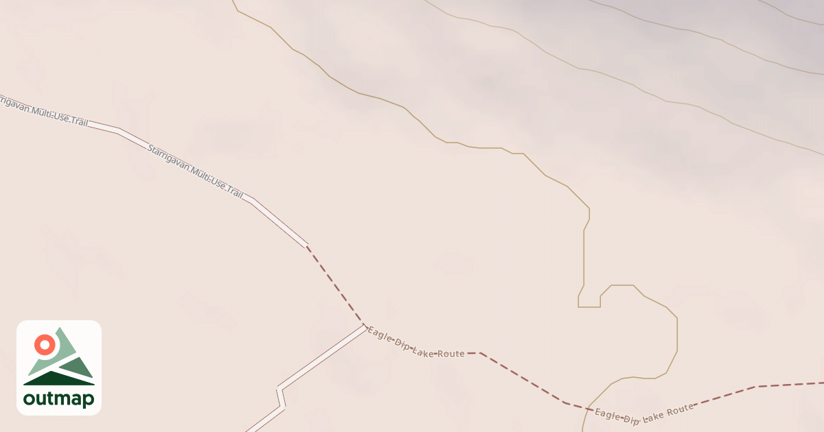 Map of STARRIGAVAN VALLEY POND SPUR