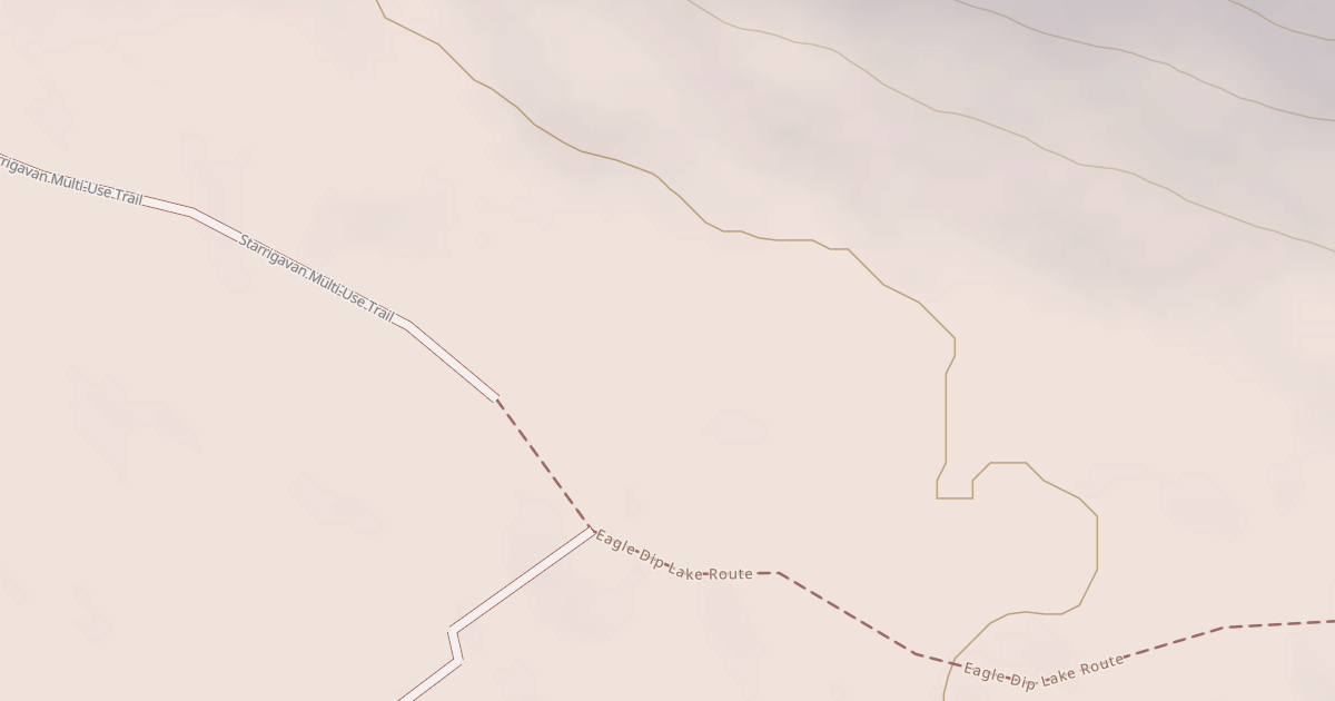 Map preview of STARRIGAVAN VALLEY POND SPUR
