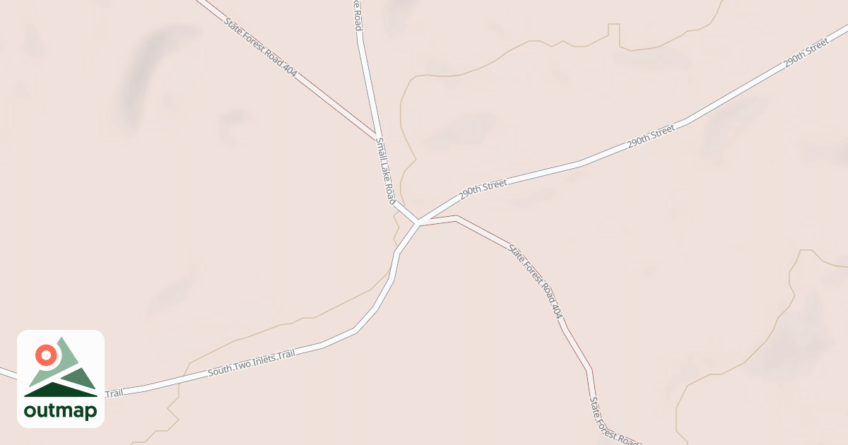 Map of Forest Riders Trails