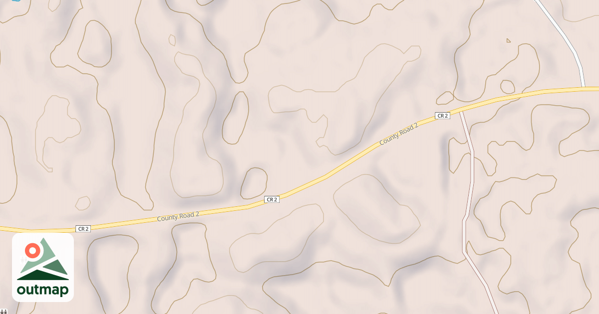 Map of Pine Center Trail