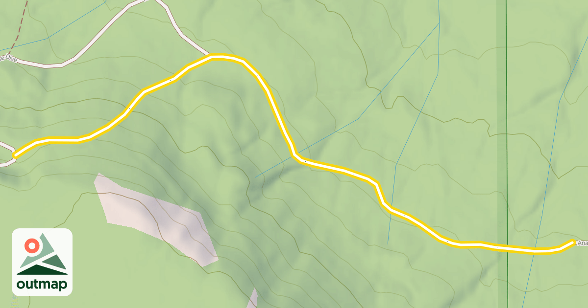 Map of Ana's Chute