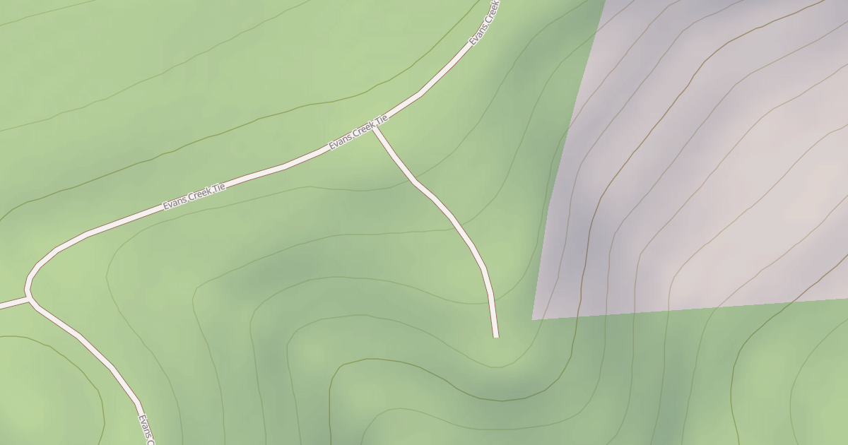 Map preview of SNOWSHOE T.S.