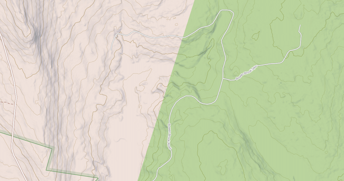 Map preview of BOWEN BROOK
