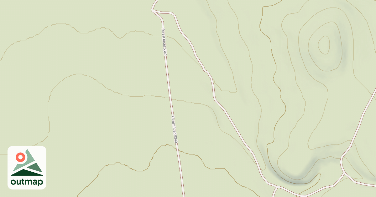 Map of USFS Motor Vehicle Use Map Roads {6685951B-485F-49C5-90F5-AE3C07EF010C}