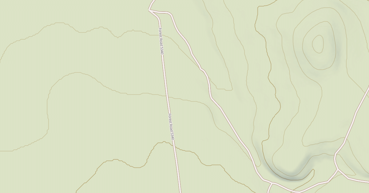 Map preview of USFS Motor Vehicle Use Map Roads {6685951B-485F-49C5-90F5-AE3C07EF010C}