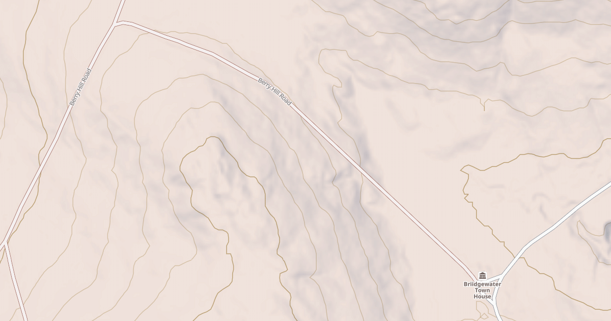 Map preview of Berry Hill Rd