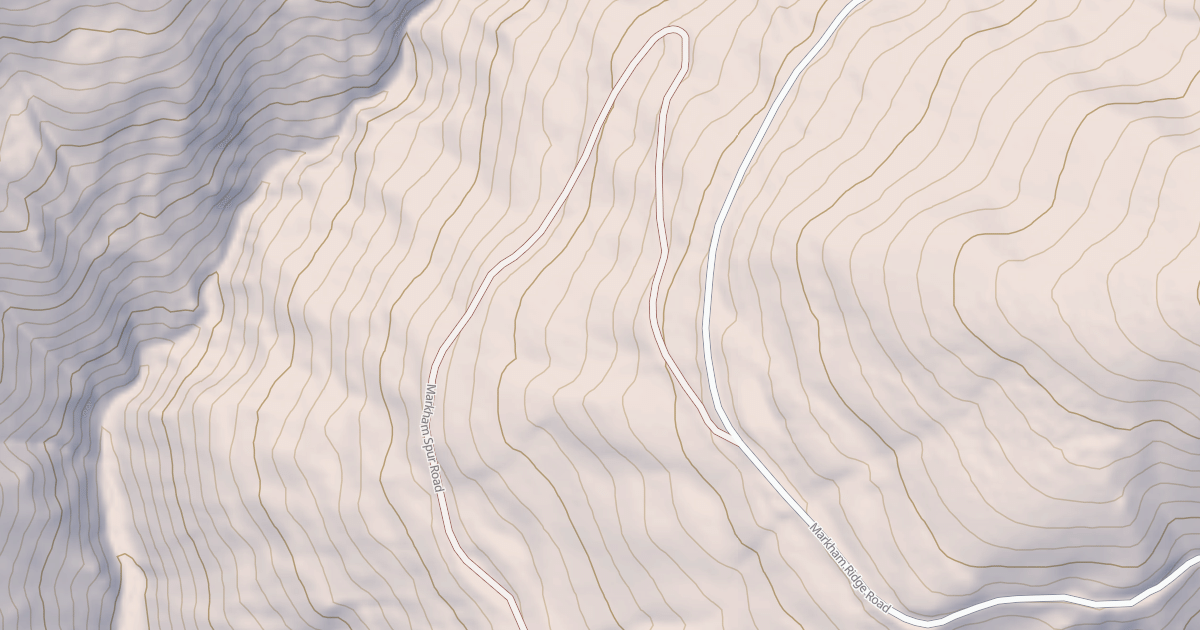 Map preview of MARKHAM SPUR