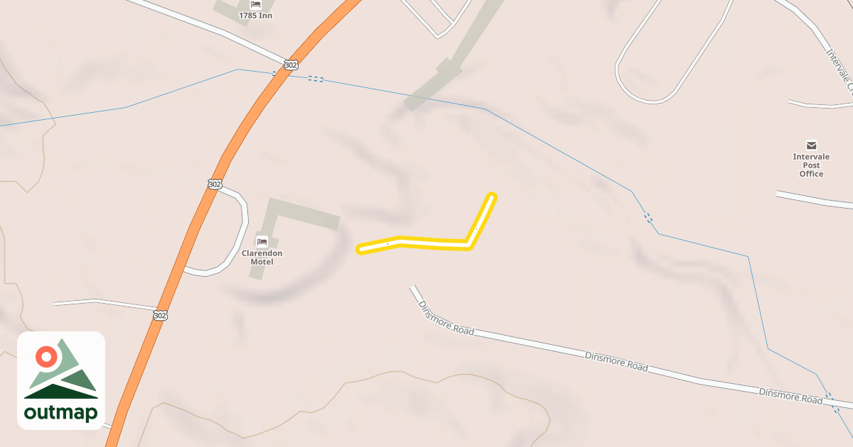 Map of 1785 Trail