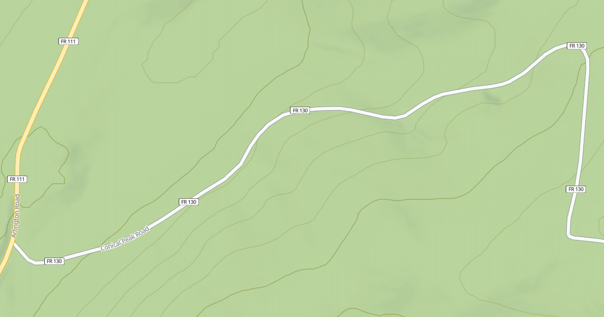 Map preview of CONICAL PEAK