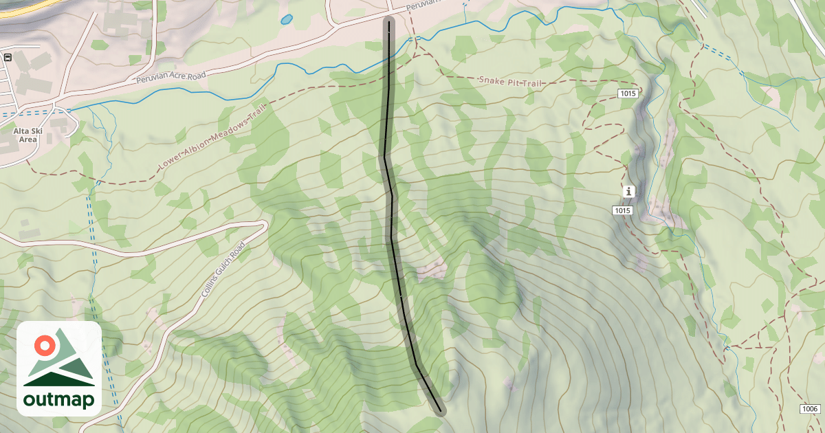 Map of Hourglass Chute