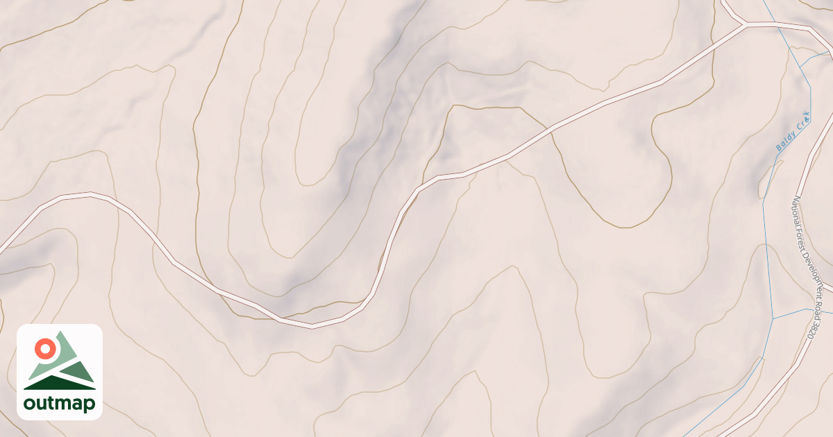 Map of USFS Motor Vehicle Use Map Roads {4DC77A0C-53B1-41FF-B128-FCD02D1AE70F}