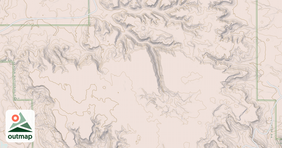 Map of DEVILS CANYON