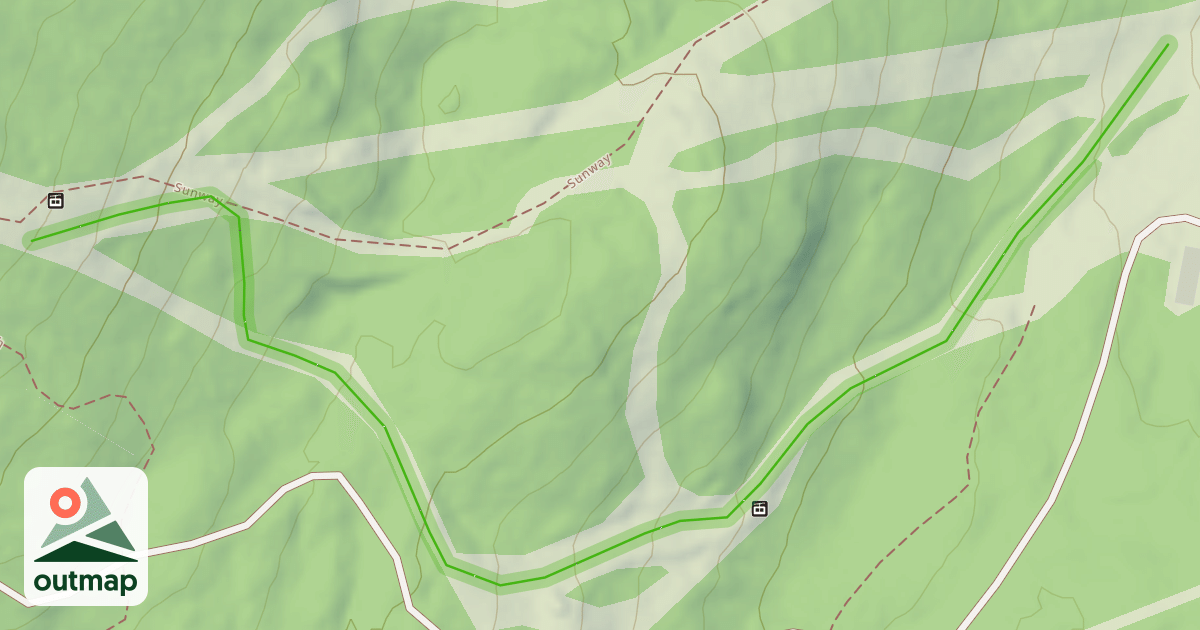 Map of Lower Sunway
