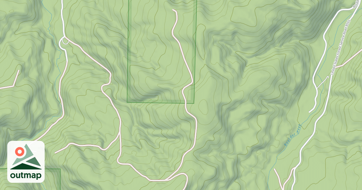 Map of USFS National Forest System Roads {5F137DE8-F7EA-42A1-B172-12685F23204A}