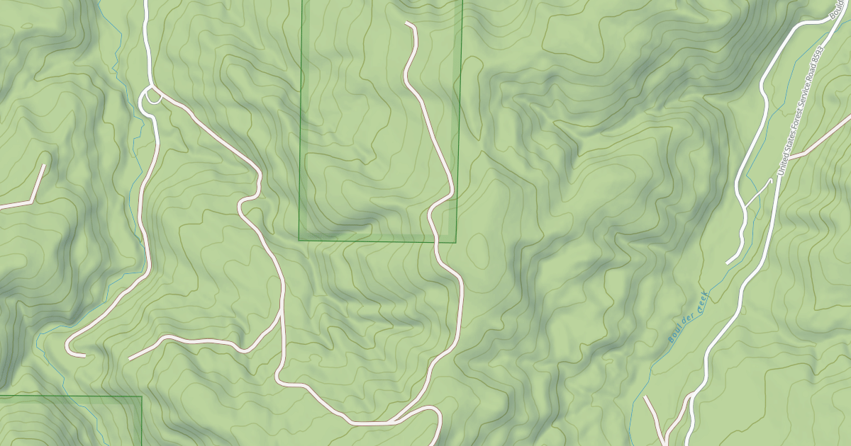 Map preview of USFS National Forest System Roads {5F137DE8-F7EA-42A1-B172-12685F23204A}