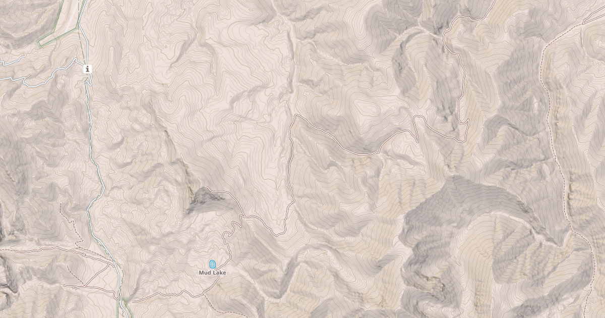 Map preview of USFS Motor Vehicle Use Map Trails 288