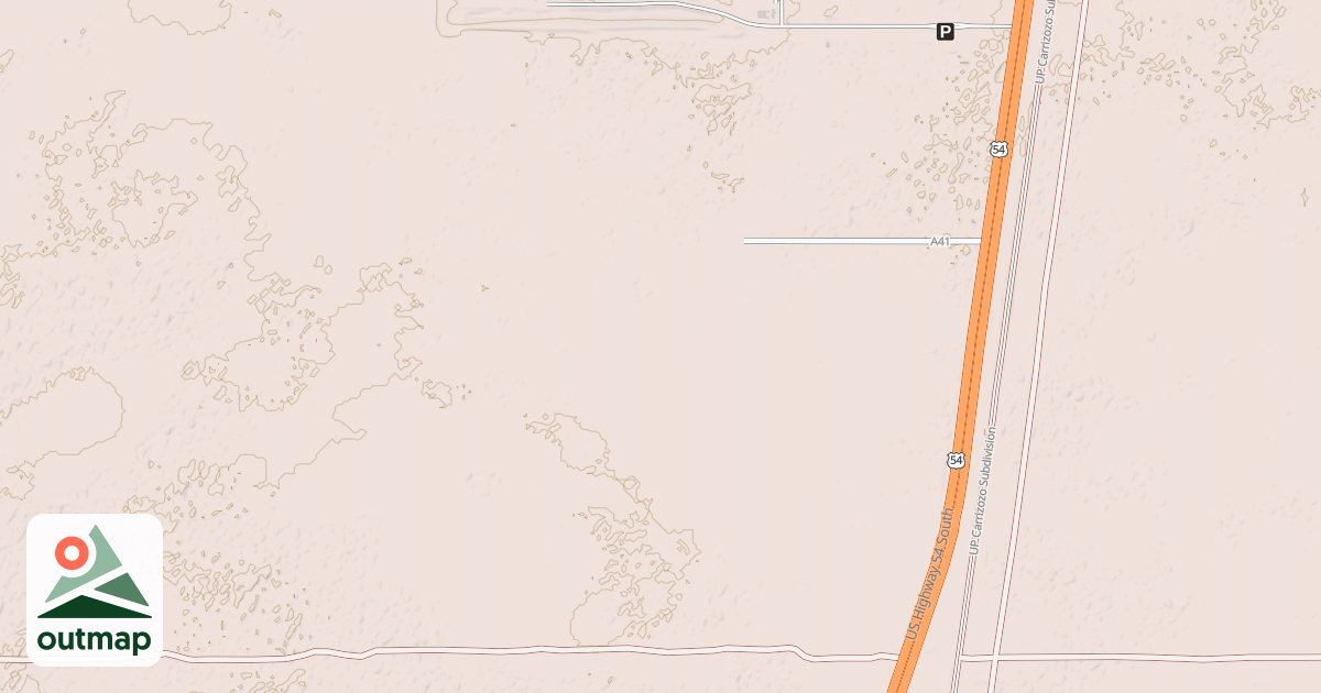 Map of Red Sands Ohv - Trail System