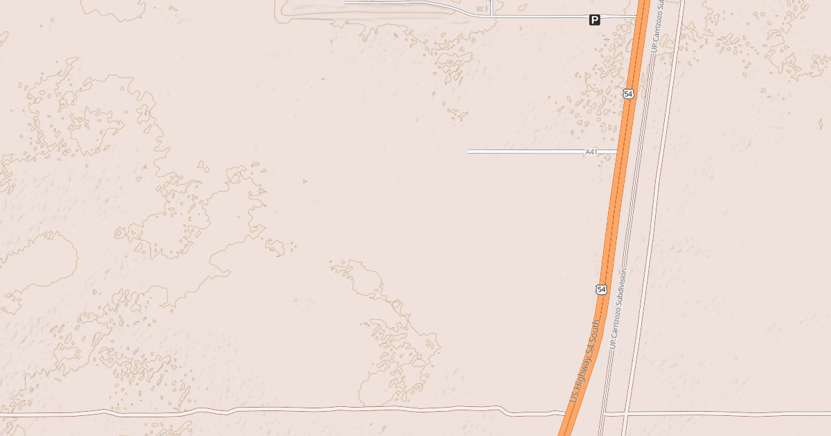 Map preview of Red Sands Ohv - Trail System
