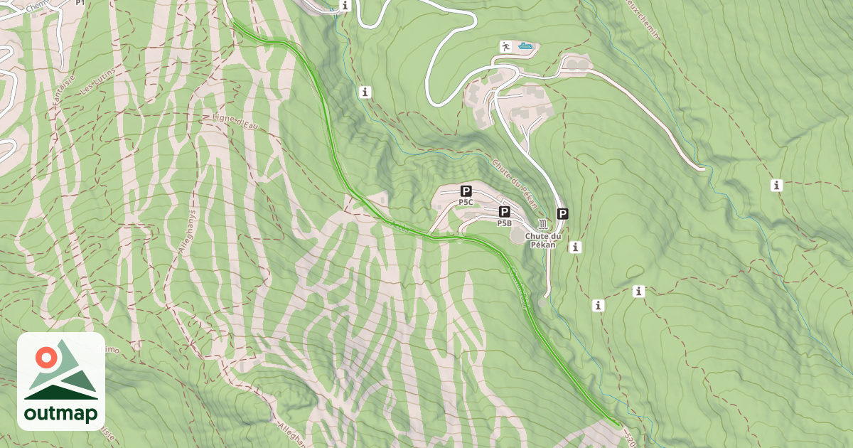 Map of Accès