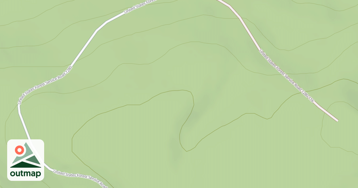 Map of USFS National Forest System Roads {DB91091B-5976-4B02-8EA8-3BB38B92B4F3}
