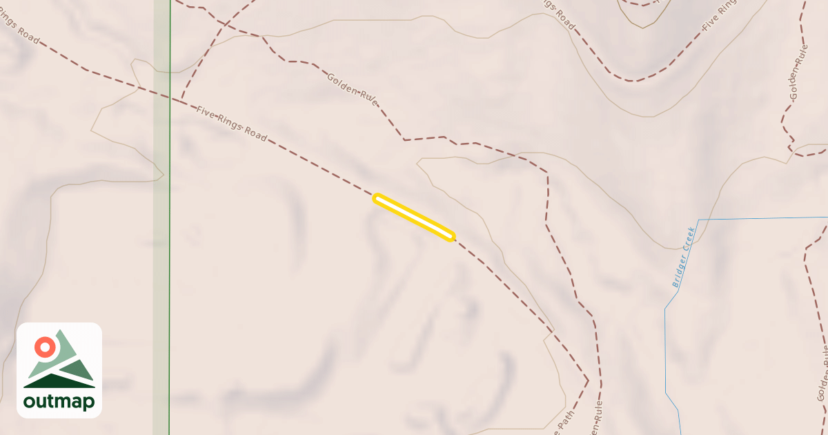 Map of Five Rings Road