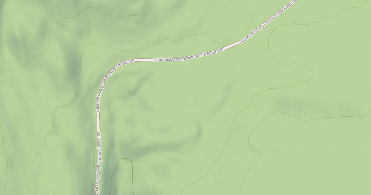 Map preview of USFS Motor Vehicle Use Map Roads {54213377-DE27-4E65-B5B6-51FEE6EF6EC1}