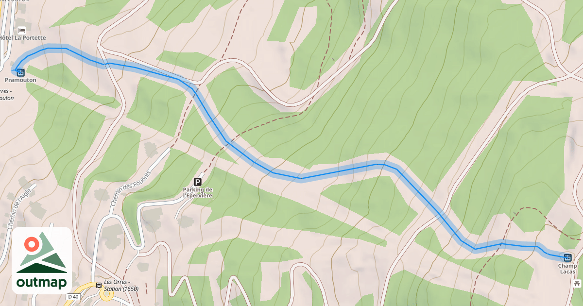 Map of Clos de guis