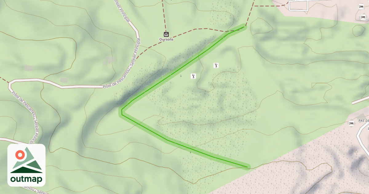 Map of Pist'Cool