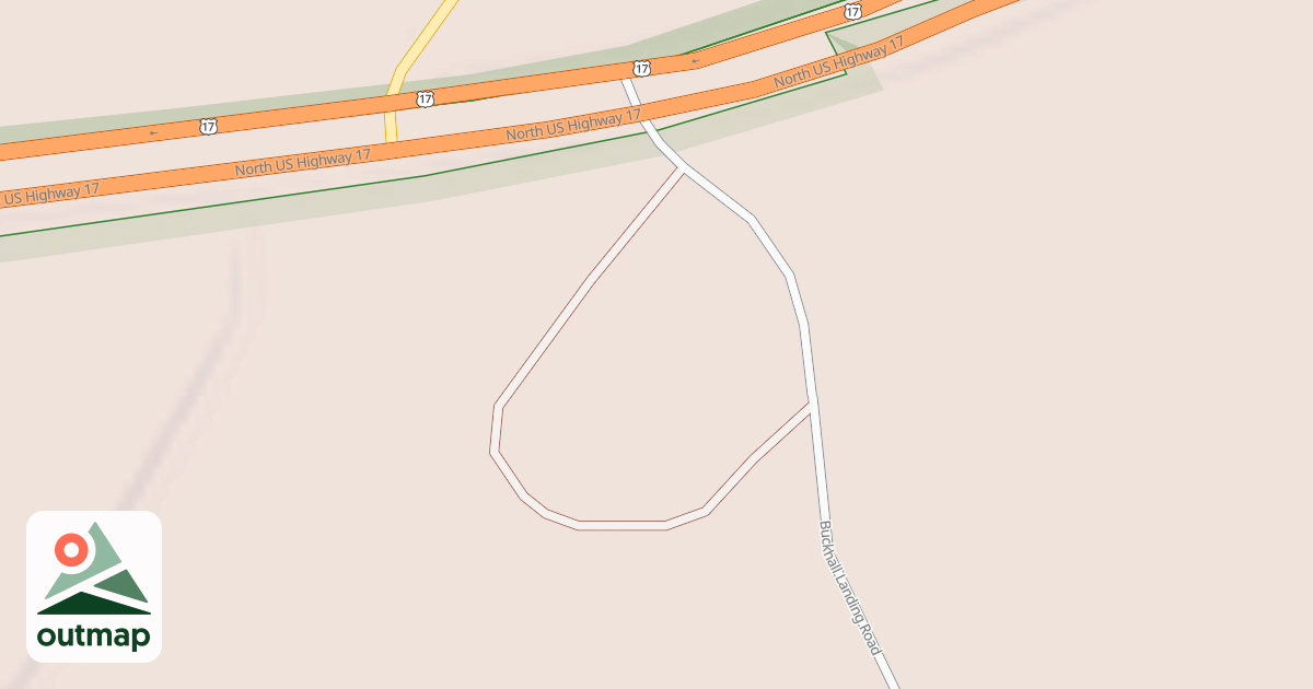 Map of BUCKHALL INTERPRETIVE