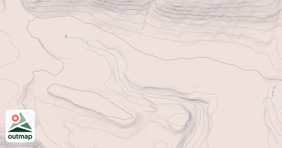 Map of USFS National Forest System Roads {3F25C267-645E-4B26-A86B-06B115AFCD87}