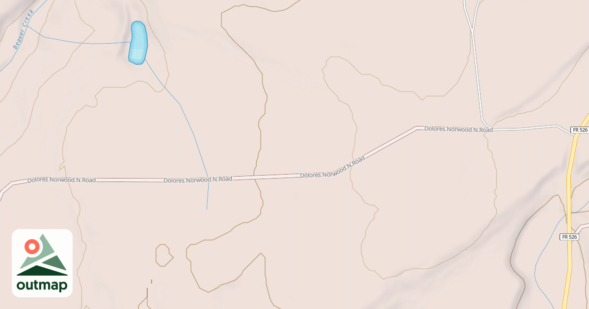 Map of DOLORES NORWOOD N