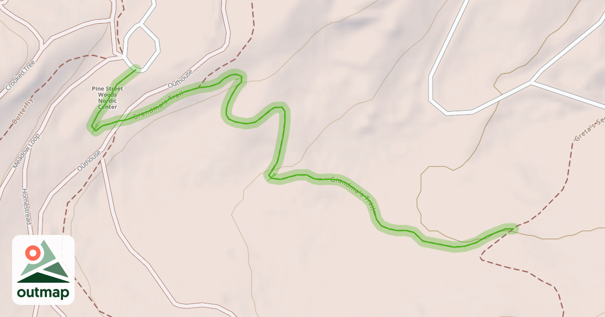 Map of Grandma's Trail
