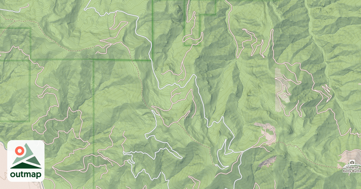 Map of Divide Trail